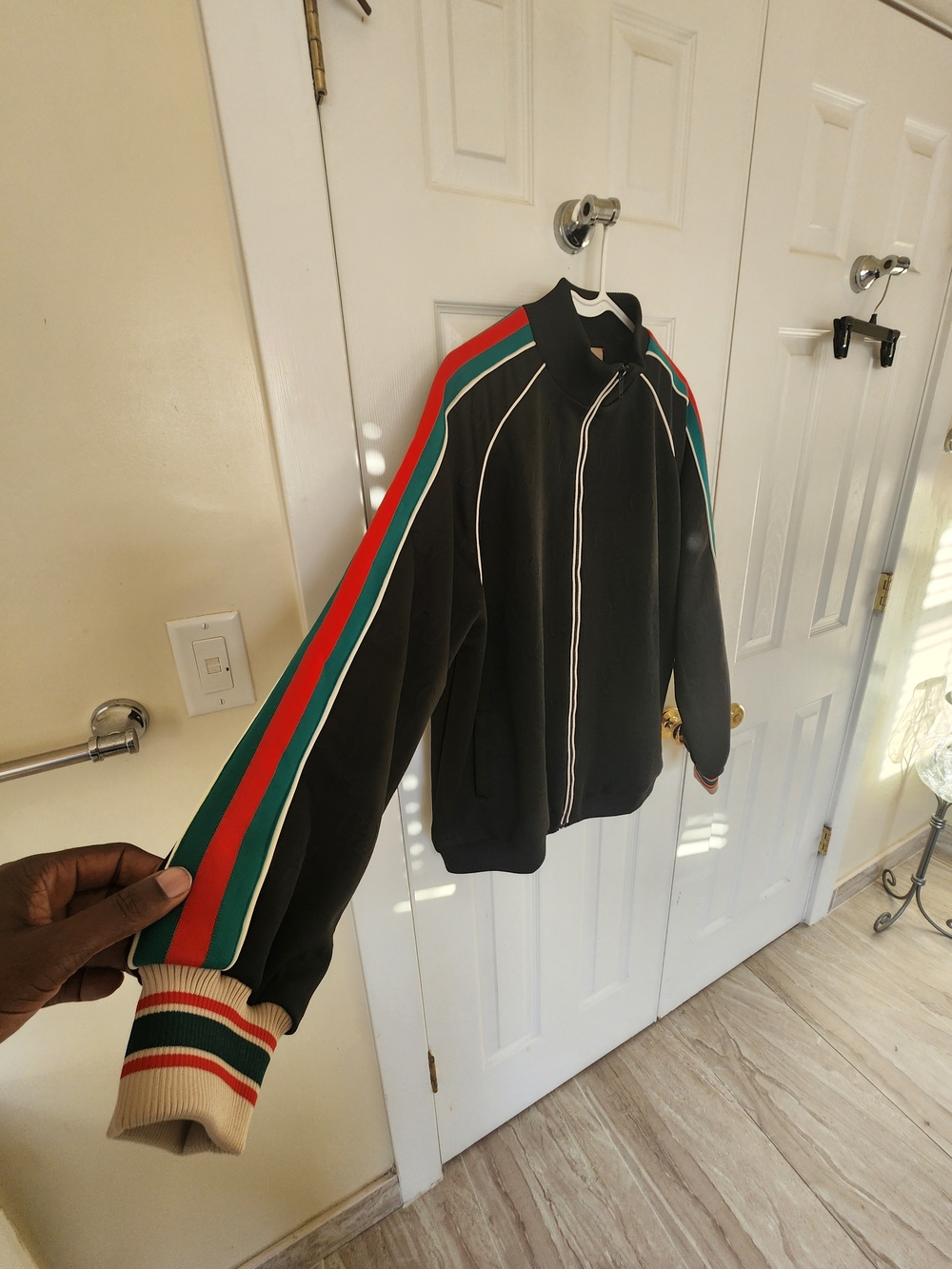 Gucci GG Jacquard Jersey Zip Jacket - Picture 5 of 10